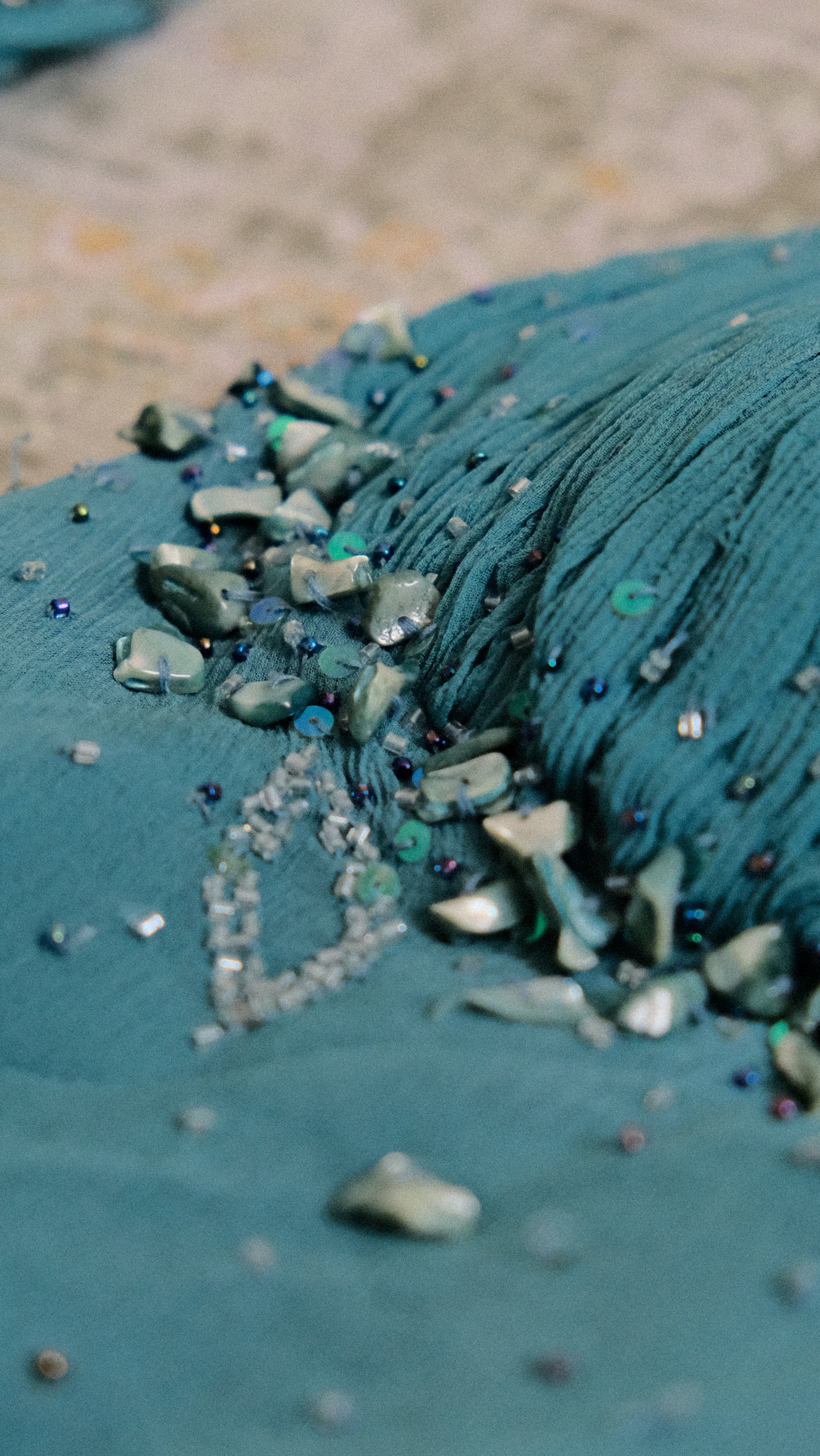 Serene Ocean dress (M)