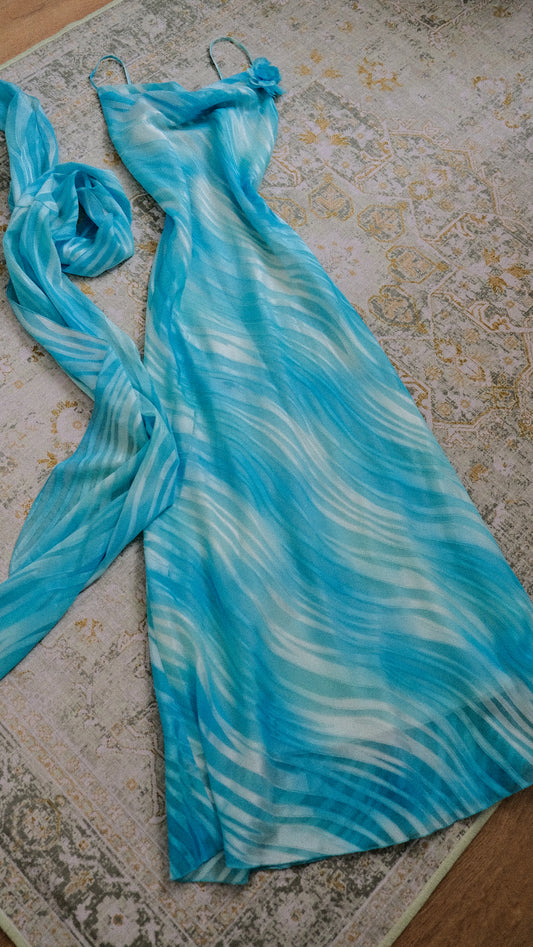 Seafoam Current dress (S, S/M)