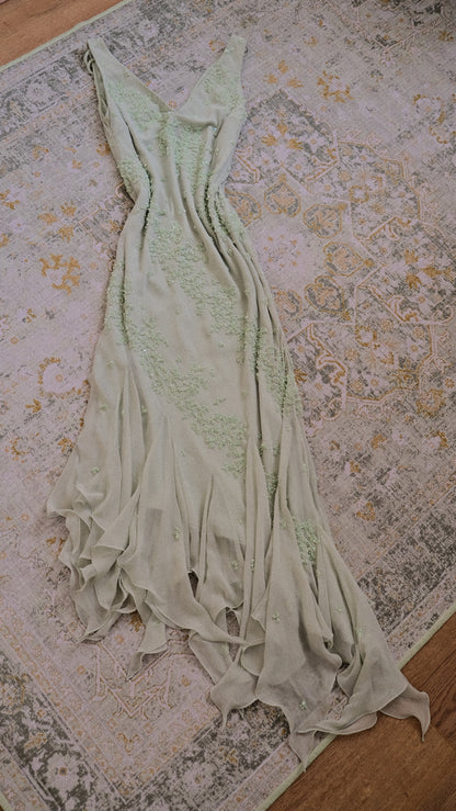 Minty fairy dream dress (M)