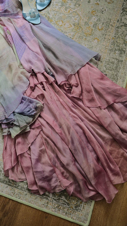 Butterfly evening gown (M)