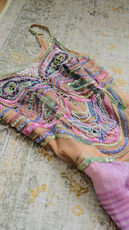 Butterfly evening gown (M)