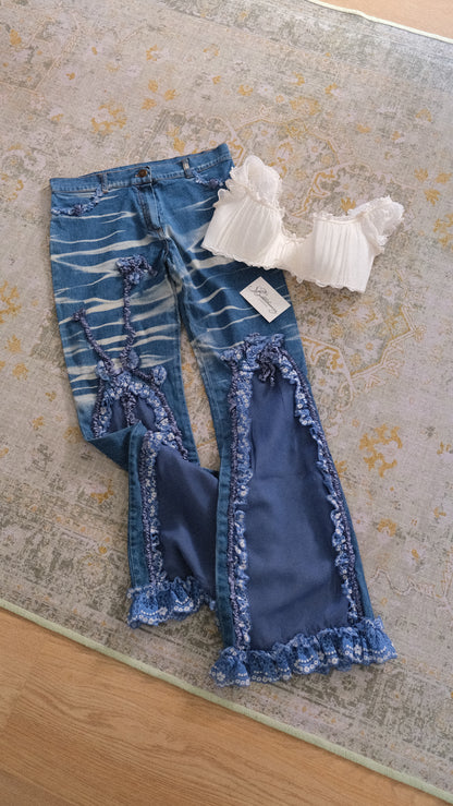 Mermaid Alissia flared jeans (S)