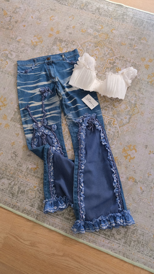 Mermaid Alissia flared jeans (S)