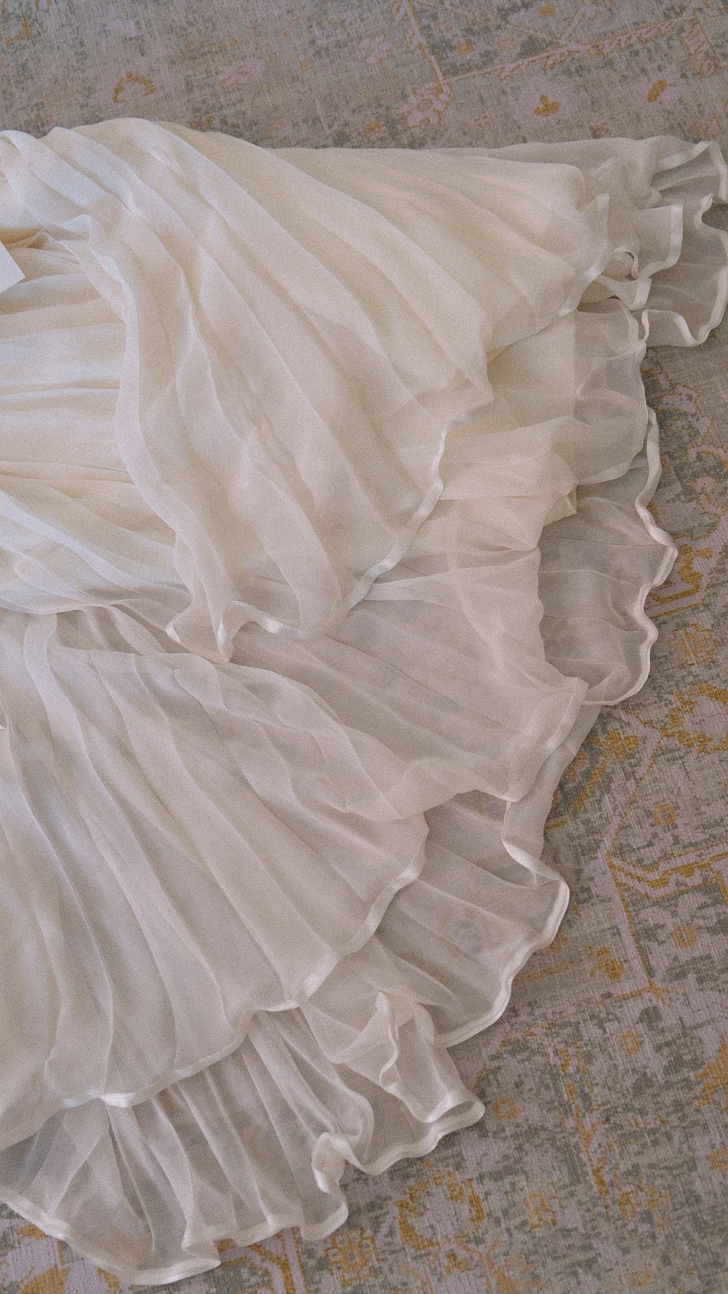 Vintage French bridal 3 piece set (S-M)