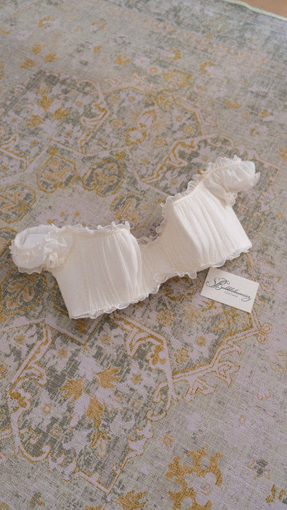 Vintage Chantal Thomass short sleeve balconette (75B/34B)