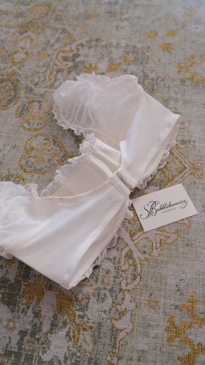 Vintage Chantal Thomass short sleeve balconette (75B/34B)