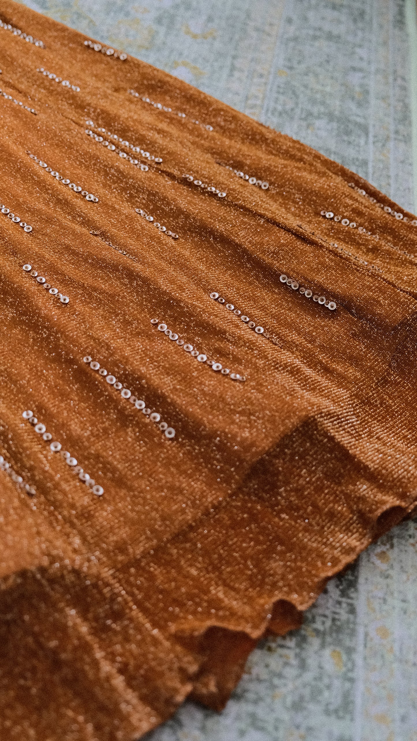 Bronze Sequin dress (L)