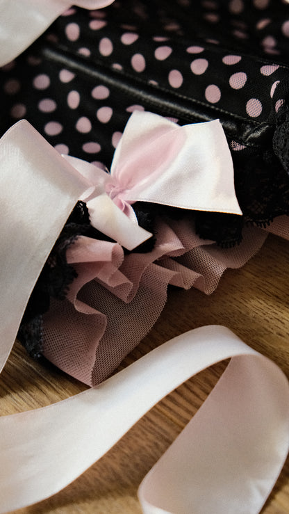 Dainty Polkadot corset (S)