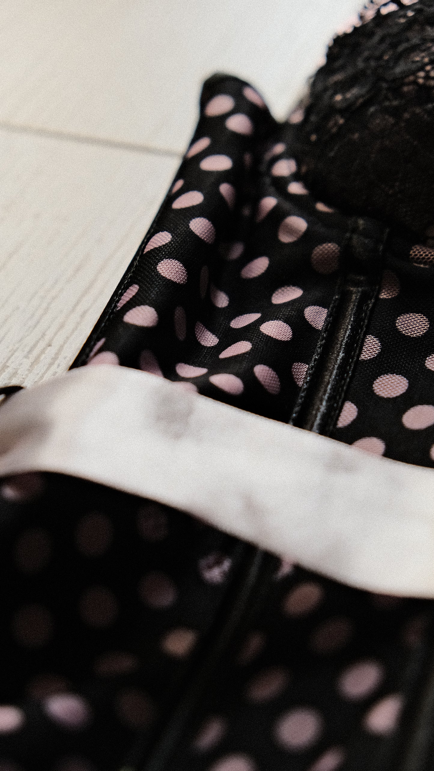 Dainty Polkadot corset (S)