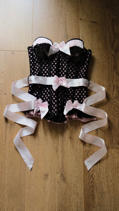 Dainty Polkadot corset (S)
