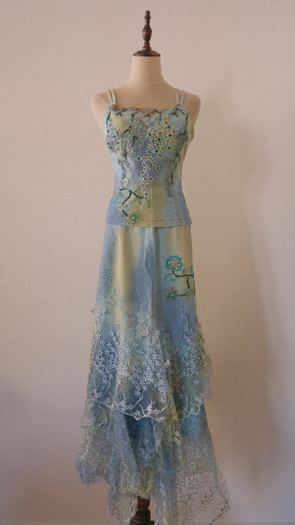 Mermaidcore 2 piece set (S-M)