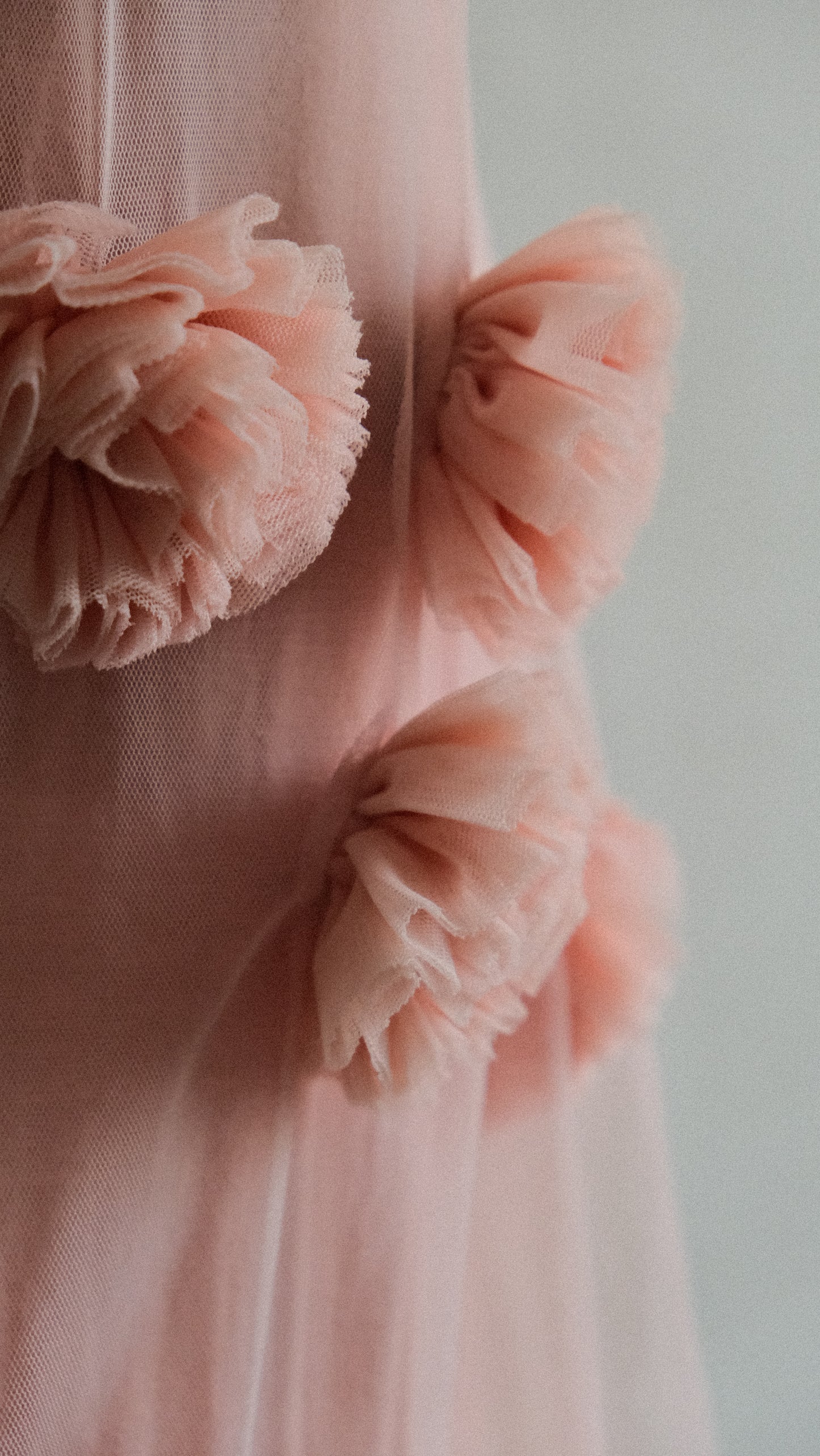 Soft Pink Rose dress (M)