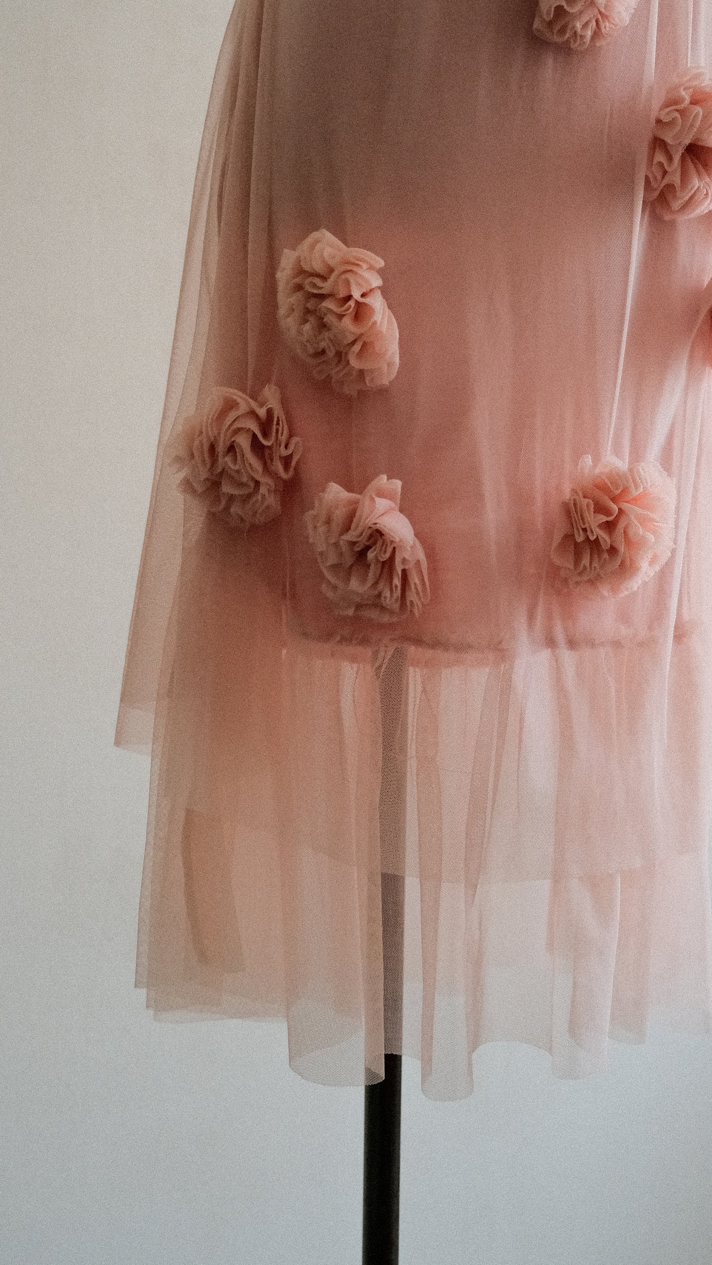 Soft Pink Rose dress (M)
