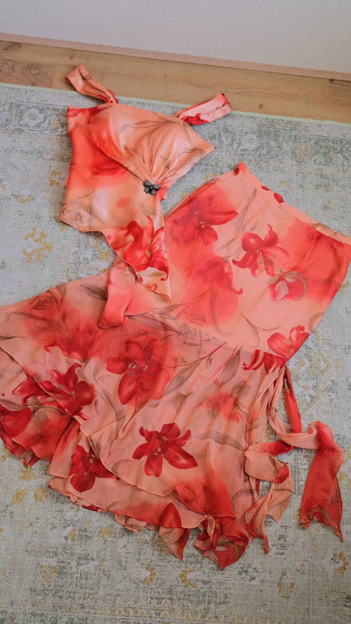 Tropical blossom 2 piece set (S/M, M)