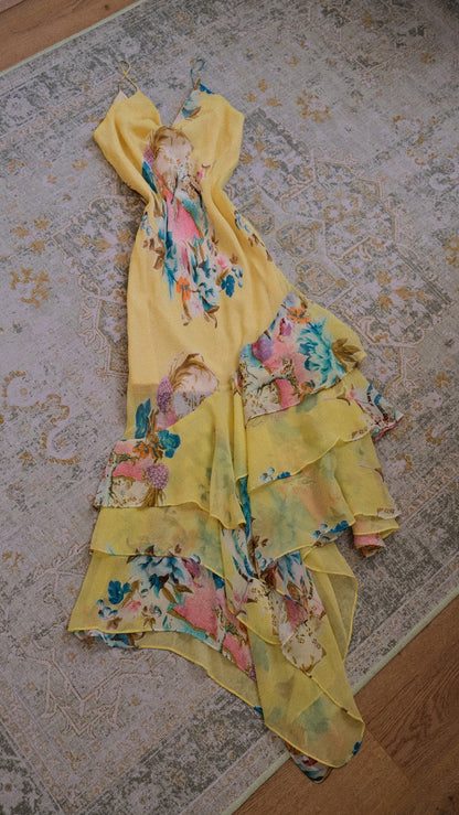 Sunflower summer dress (M-L/XL)