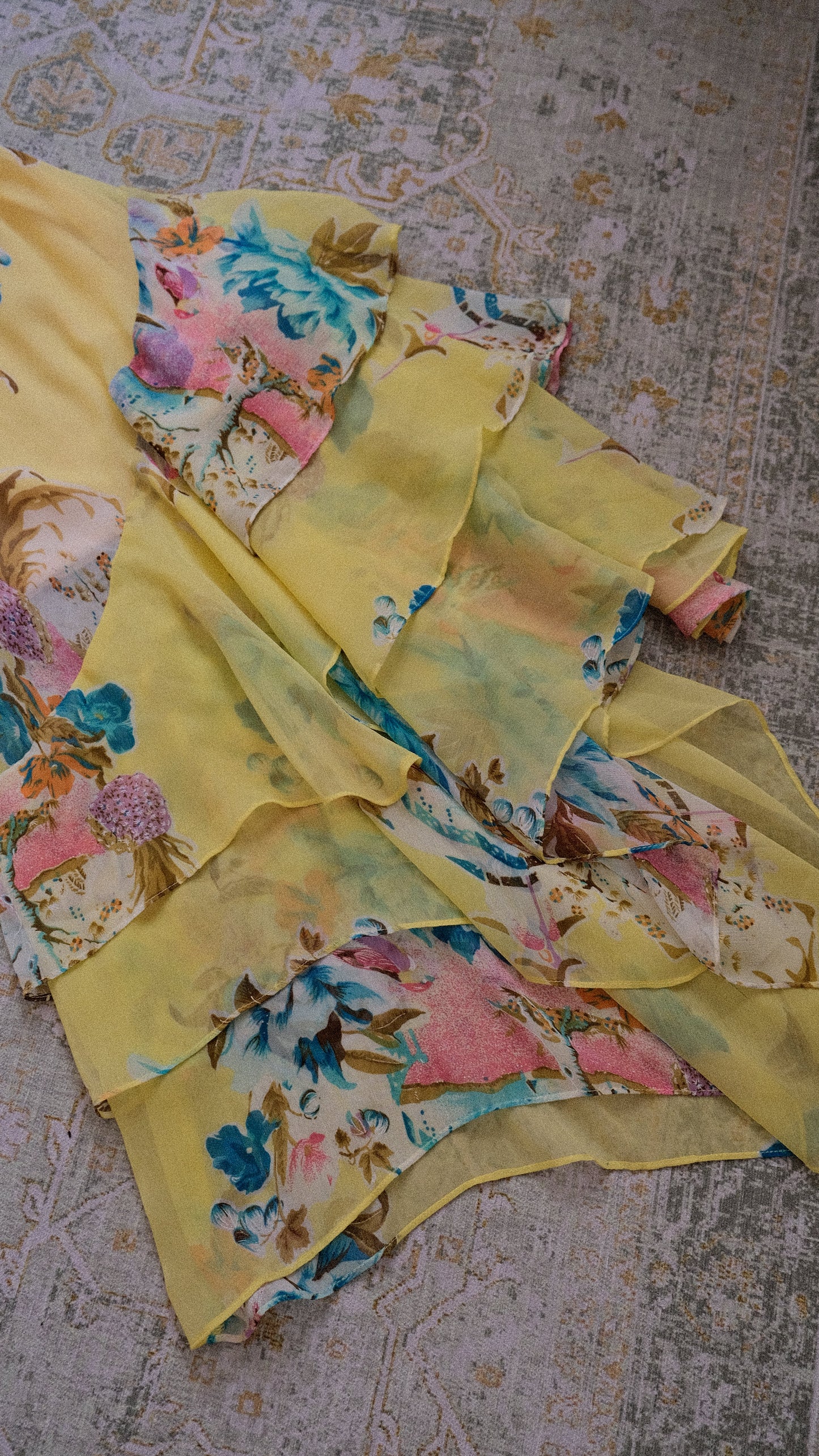 Sunflower summer dress (M-L/XL)