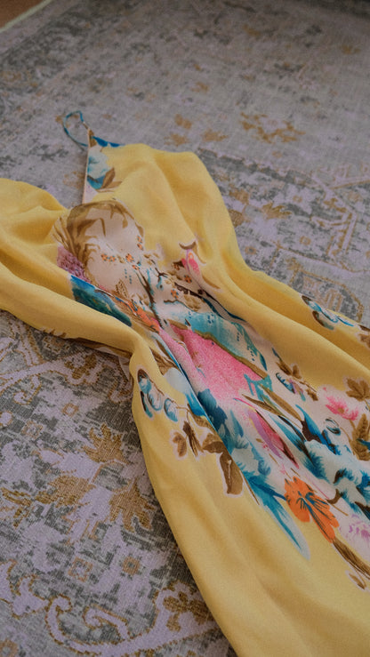 Sunflower summer dress (M-L/XL)