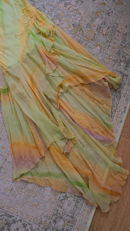 Lemonade sunset dress (M, M/L)