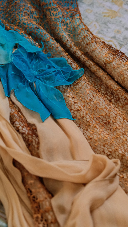 The washed ashore mermaid dress (XS/S, S)