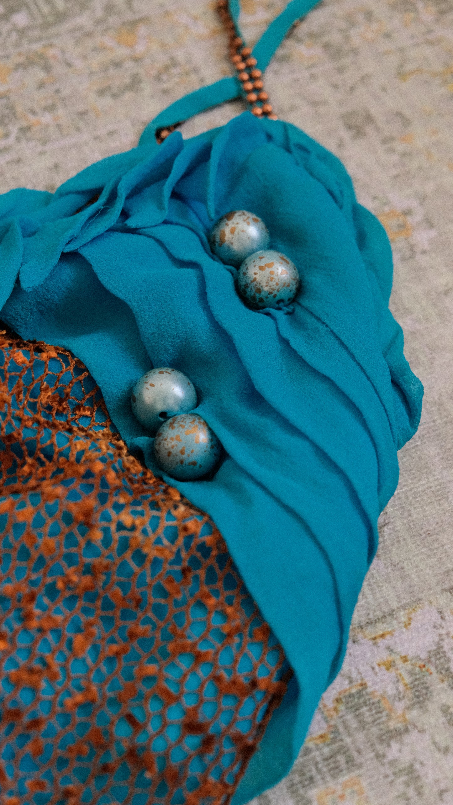 The washed ashore mermaid dress (XS/S, S)