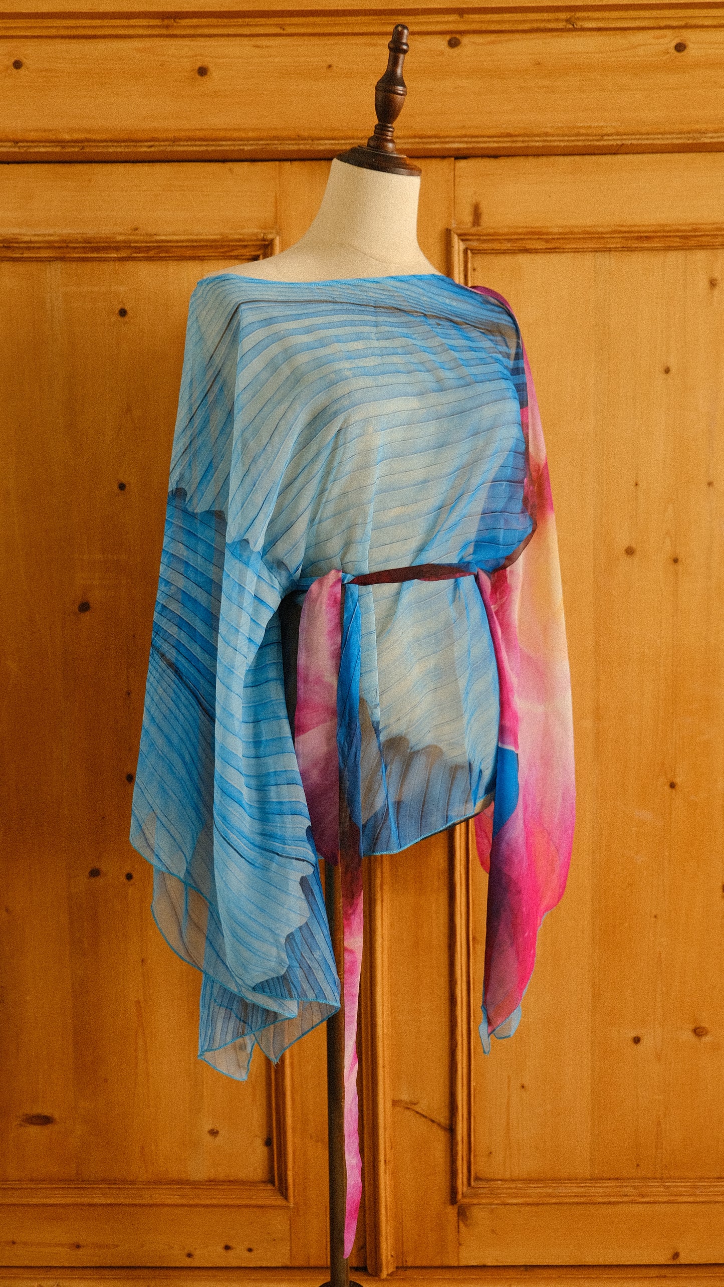 Deadstock tropical flowy top (S-L)