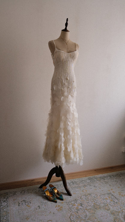 Raindrop Blossom dress (S, S/M)