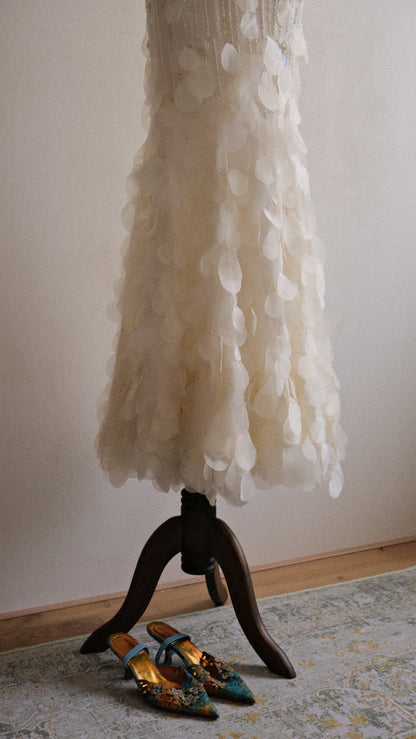 Raindrop Blossom dress (S, S/M)