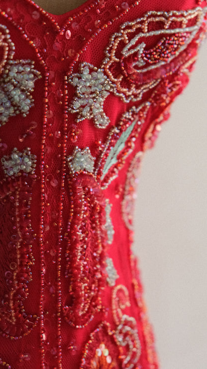 La Perla romance bustier dress (S/M, M)