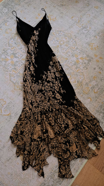 Vintage French Godess dress (M/L, L)