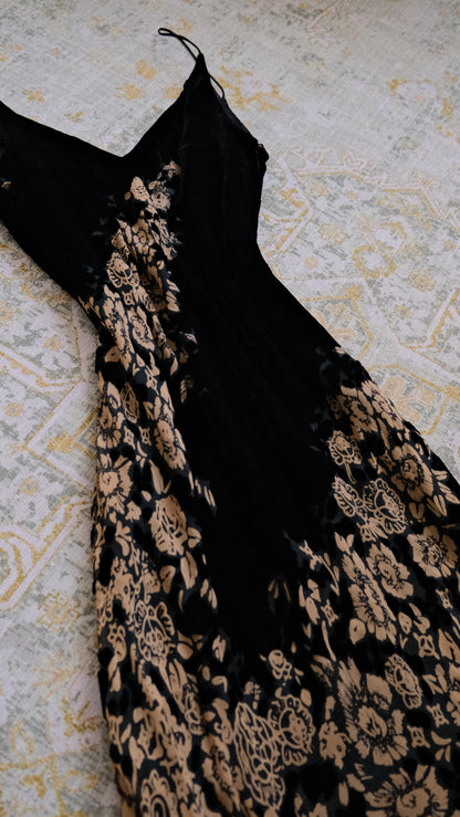 Vintage French Godess dress (M/L, L)