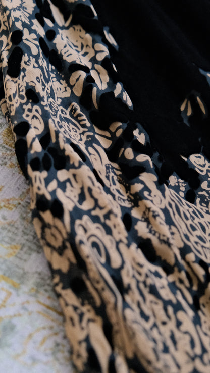 Vintage French Godess dress (M/L, L)