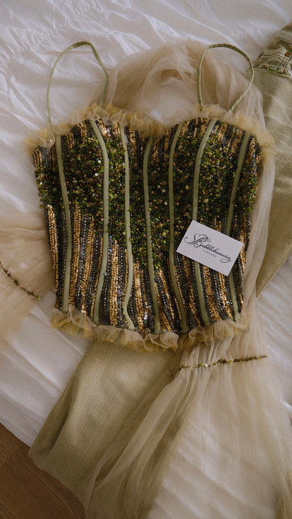 RARE Vintage Anne French 3 piece set (S/M)