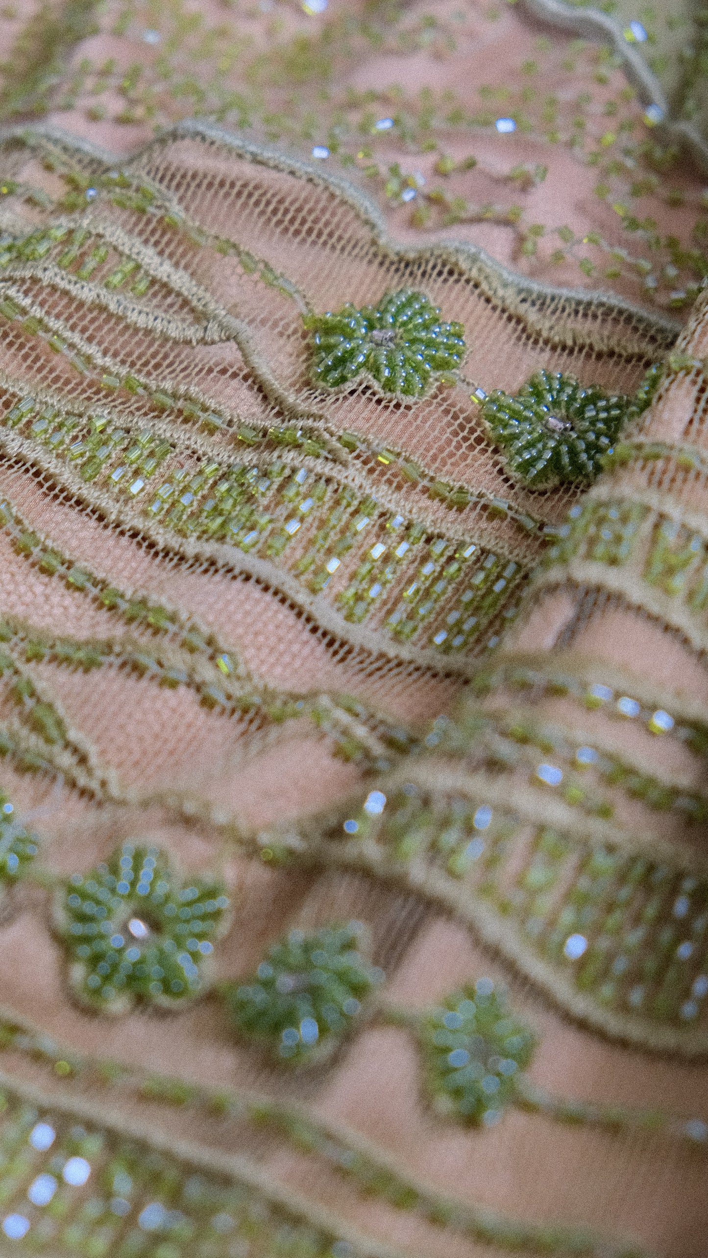 Olive green halterdress (M/L)