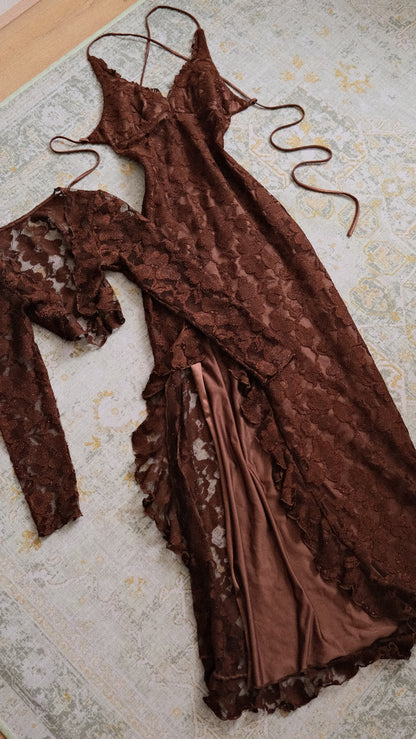 Spanish 2 piece evening dress set (XS)