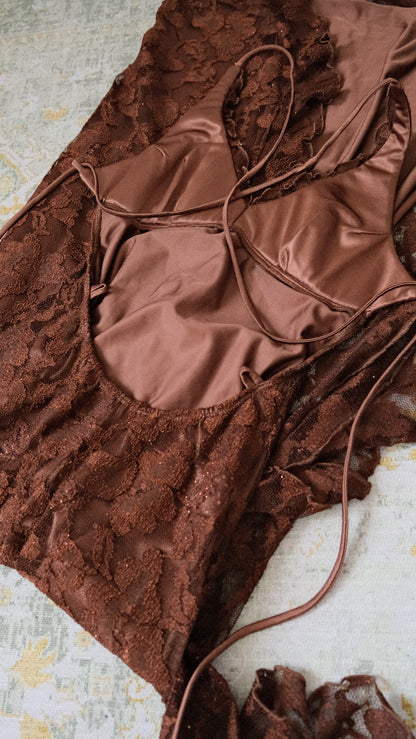 Spanish 2 piece evening dress set (XS)