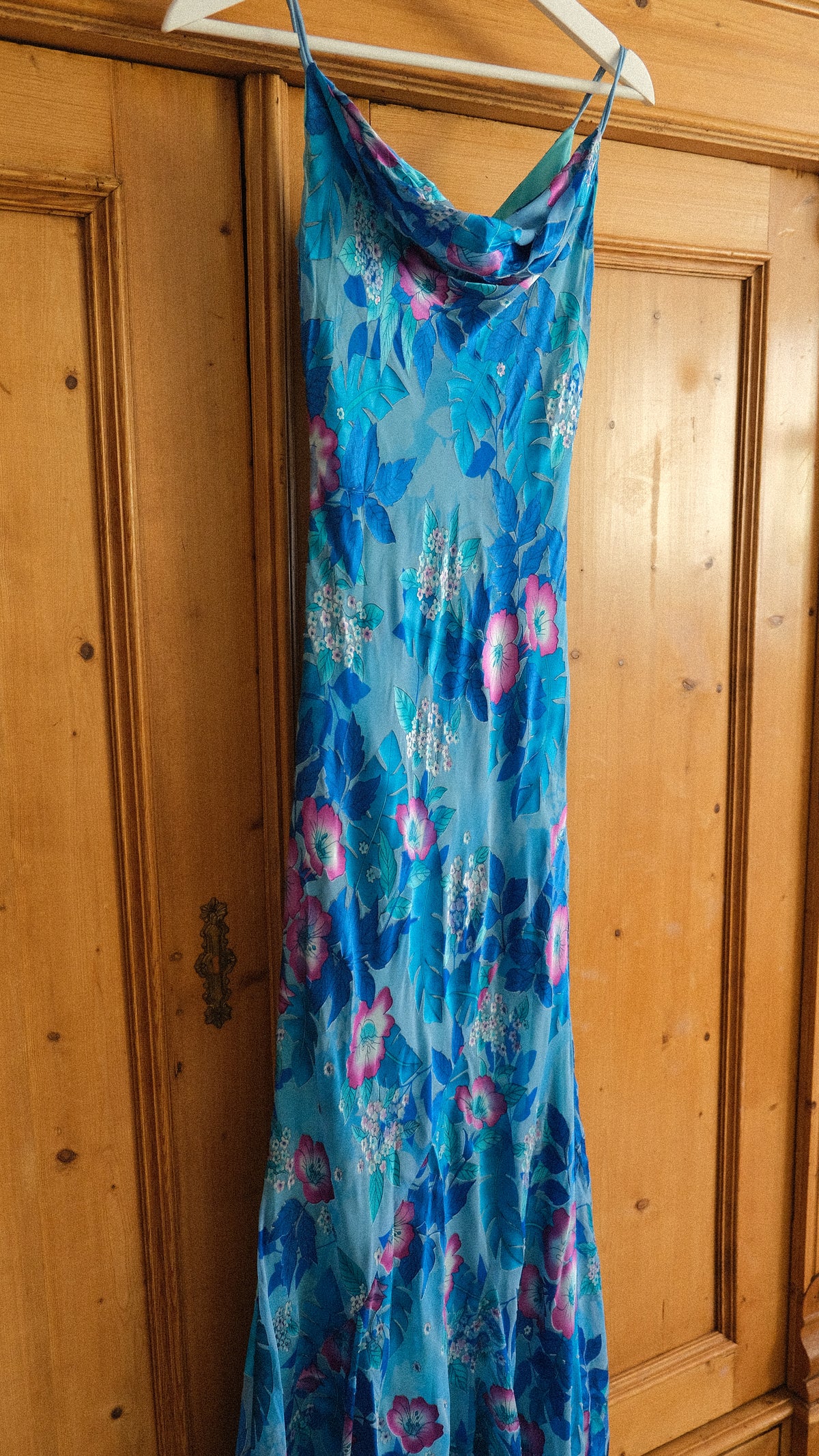 Vintage Monsoon tropical summer dress (S)