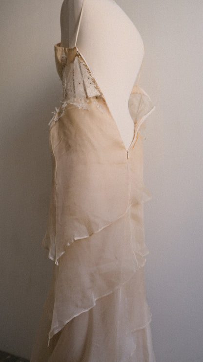 Handmade Celestial Bridal dress