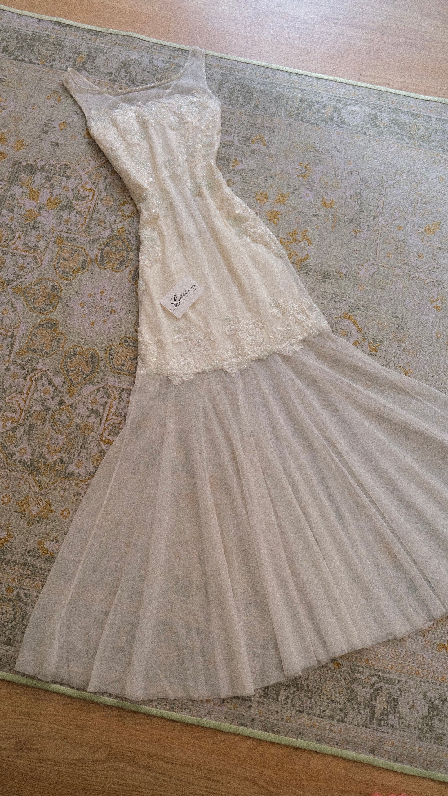 Vintage NWT Brazilian bridal dress (S)