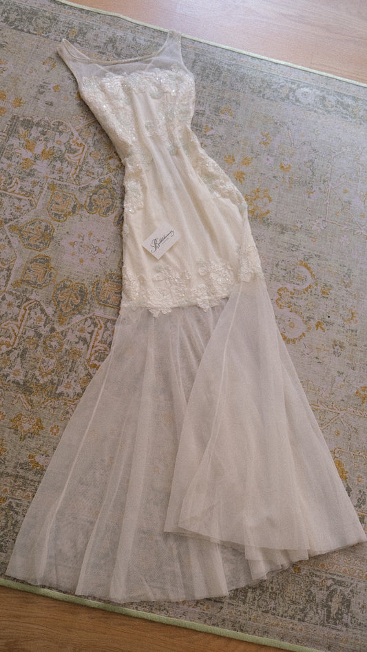 Vintage NWT Brazilian bridal dress (S)