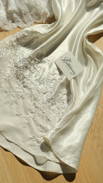 Vintage Dentelle ivory babydoll (M)