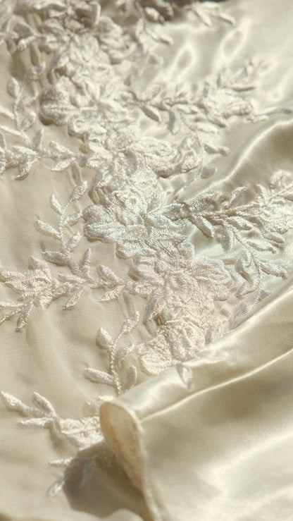 Vintage Dentelle ivory babydoll (M)