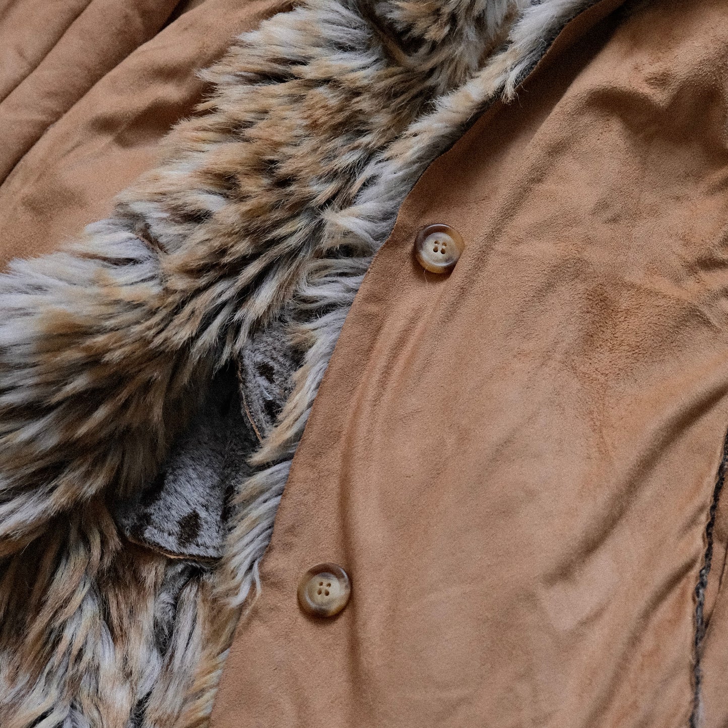 Vintage Faux Fur jacket (S)