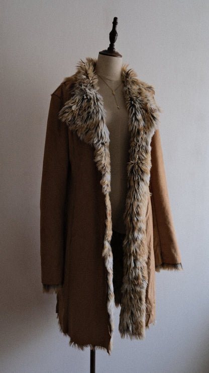 Vintage Faux Fur jacket (S)
