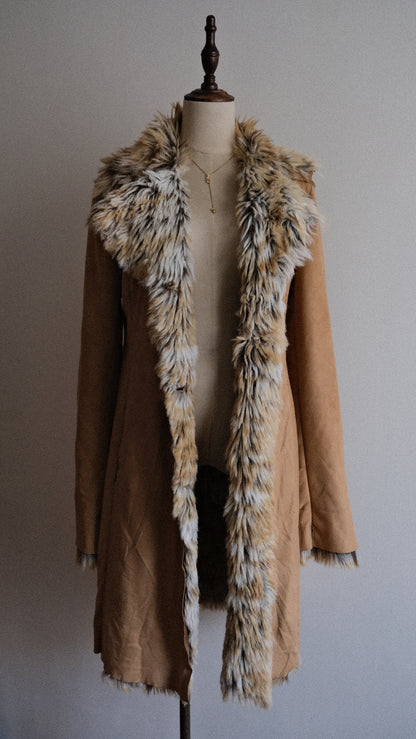 Vintage Faux Fur jacket (S)