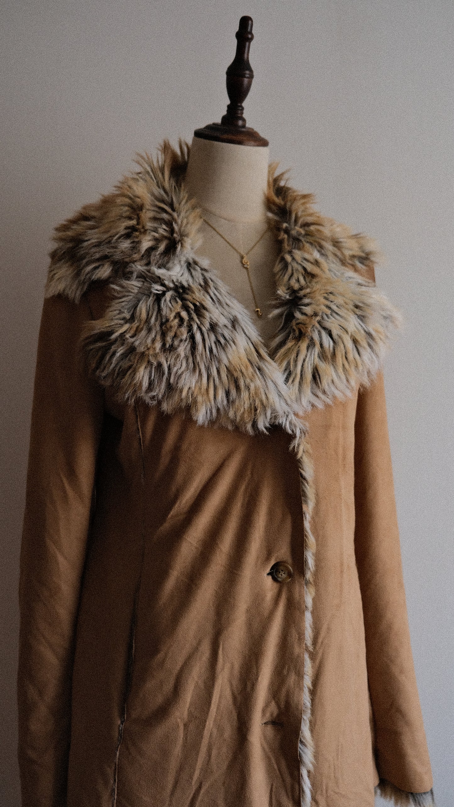Vintage Faux Fur jacket (S)