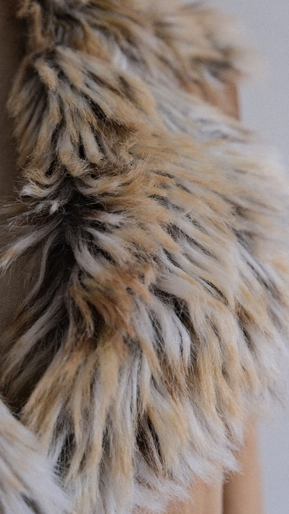 Vintage Faux Fur jacket (S)