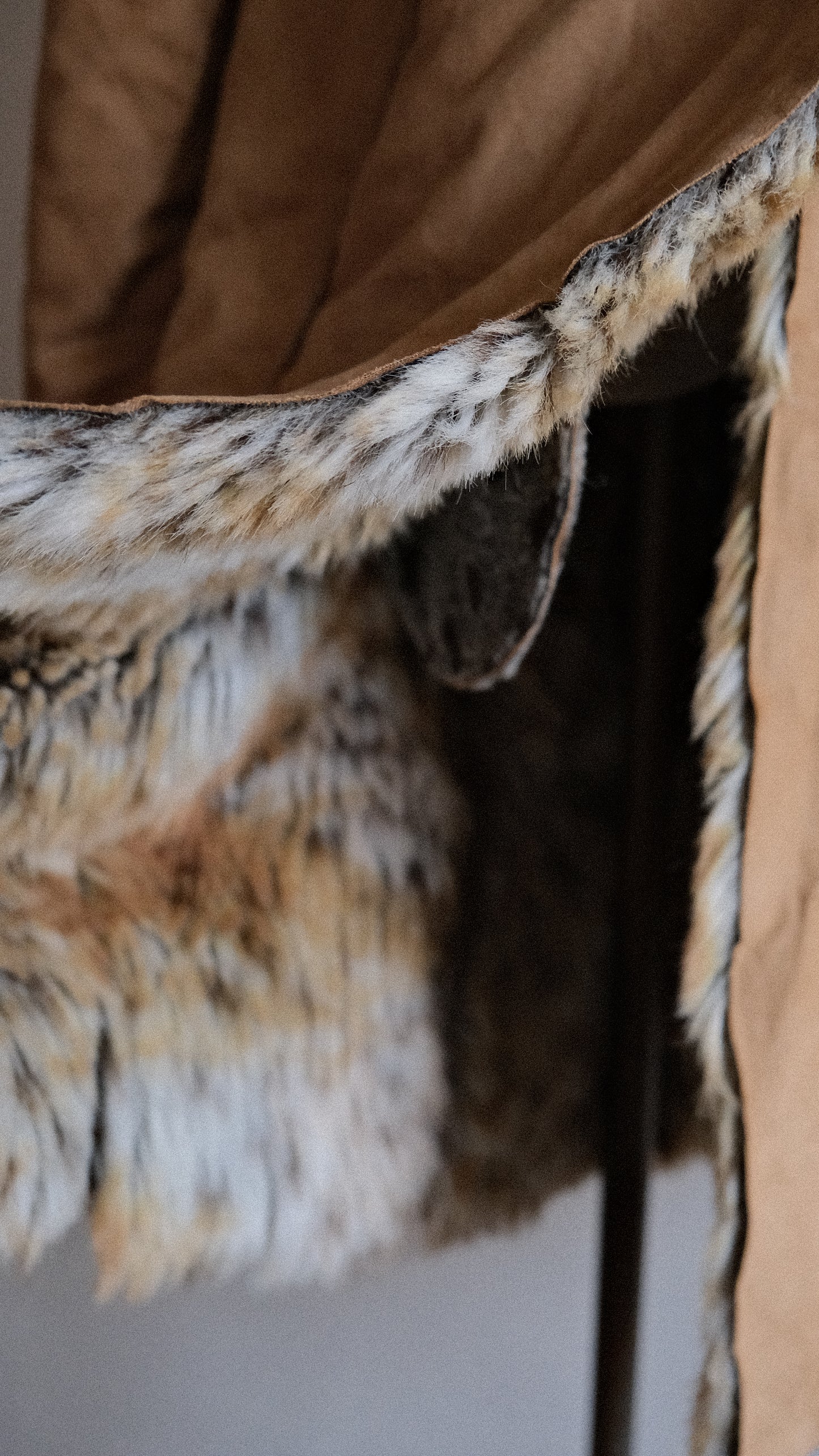 Vintage Faux Fur jacket (S)