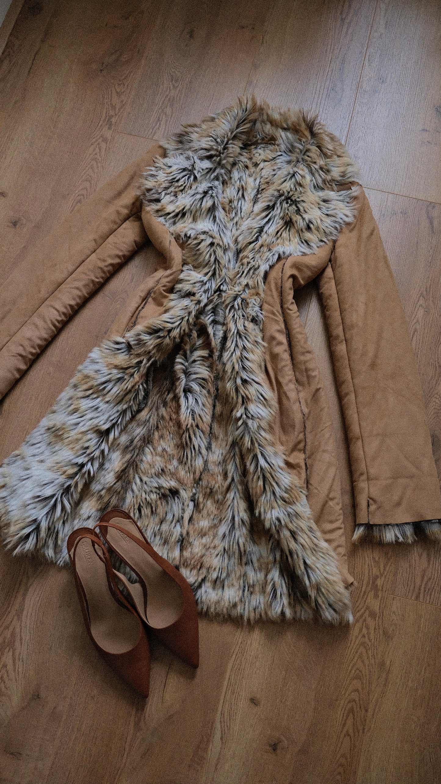 Vintage Faux Fur jacket (S)