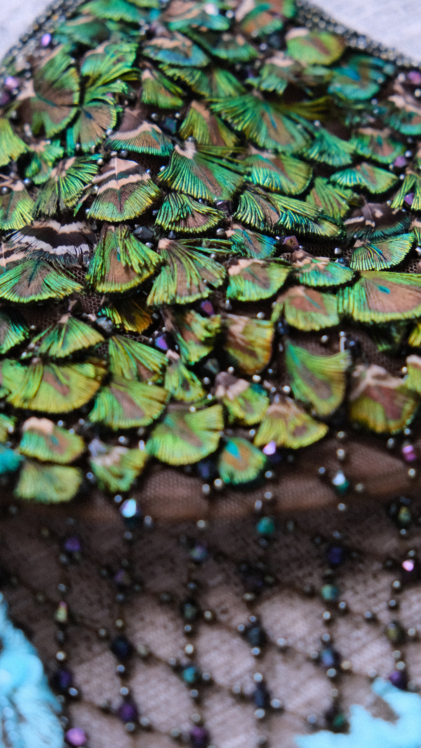 La Perla Feather bustier (M-L)