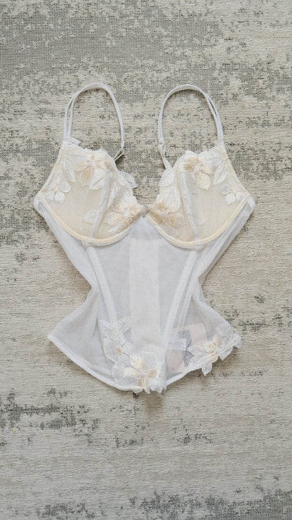 Malizia Floral corset (80B/36B)